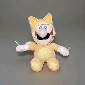 Official Fox Luigi Plush Super Mario 3D Land Mario Galaxy 2013 Stuffed Toy Used